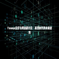 Teams会议与网络研讨会：高效协作的未来趋势