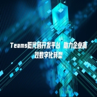 Teams低代码开发平台 助力企业高效数字化转型